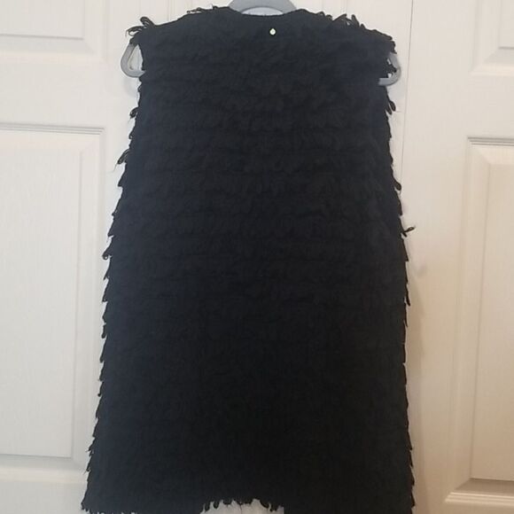 ANTHRO HARLYN BLACK KNITTED LOOP VEST SZ S - Picture 8 of 9